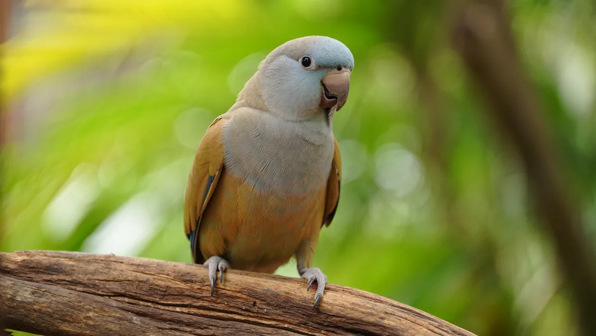 À quoi ressemble la perruche de Bourke ? — La taille de cet oiseau varie généralement entre 18 et 23 cm, pour un poids proche de 40 à 50 grammes. Le plumage combine des tons bruns et gris sur le dos,