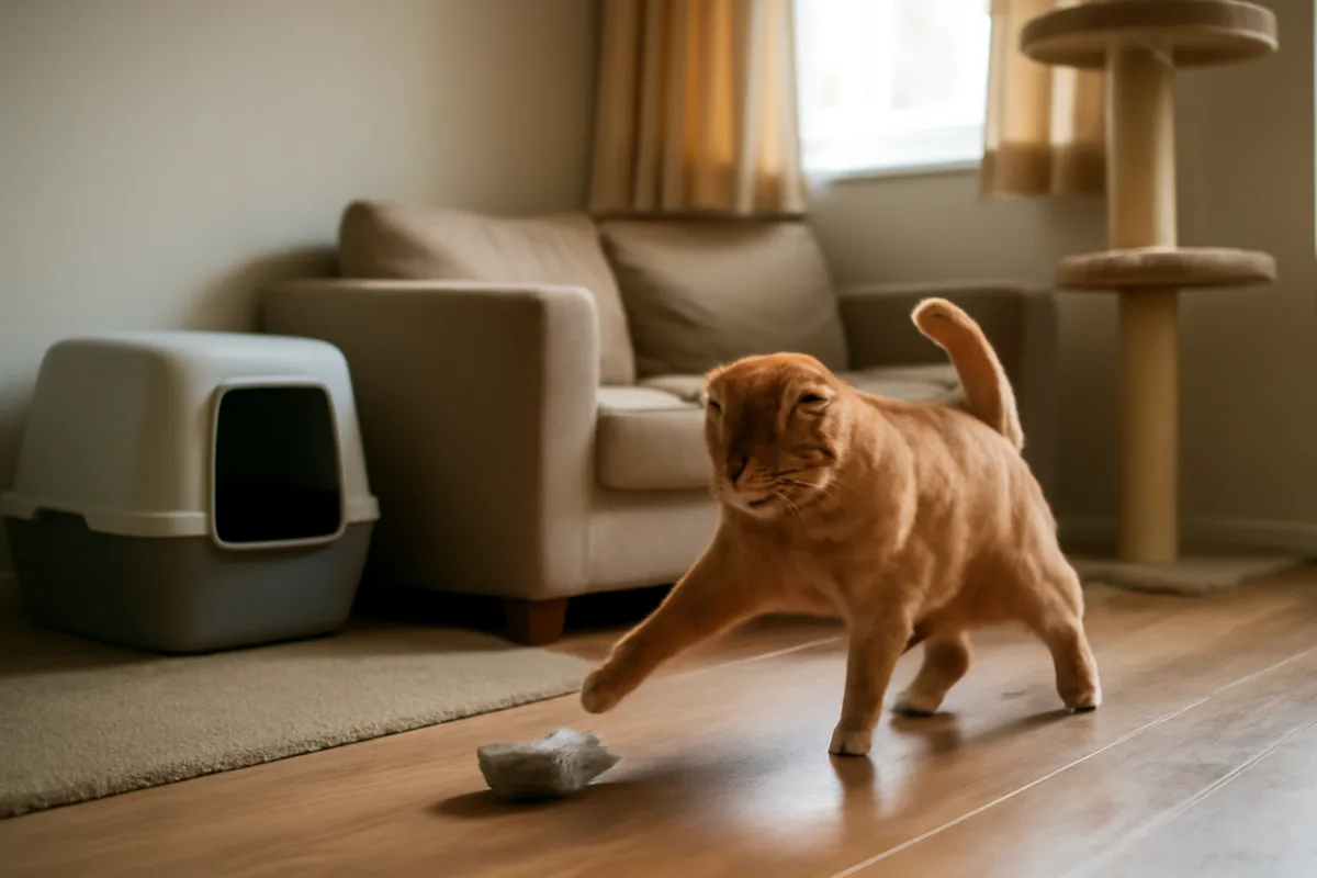 Signes visuels et comportementaux qui indiquent l’épanouissement — Un chat équilibré se déplace sans crispation, utilise sa litière, garde une toilette régulière et réclame ou accepte des interactions. Les signes de bien-être peuvent inclure le jeu quotidien, la recherche de hauteur