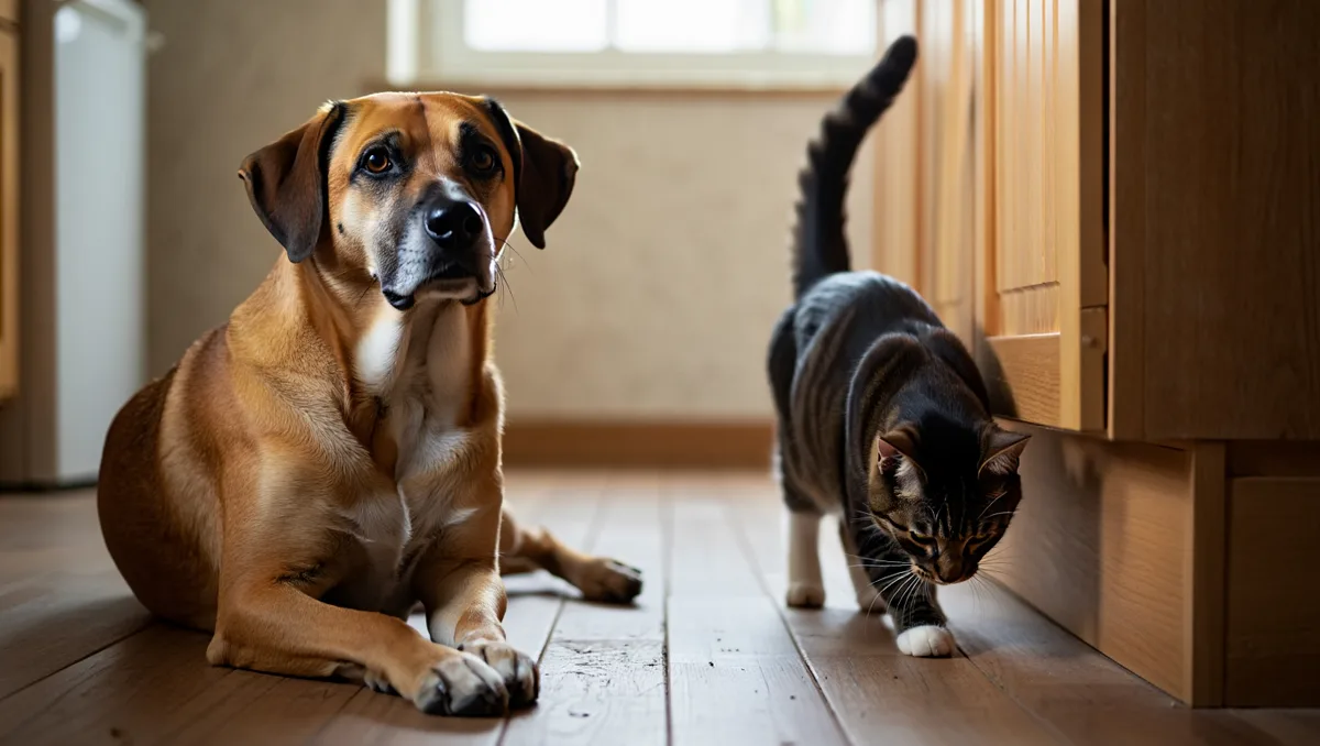 Renforcer les comportements apaisés — Récompenser les attitudes calmes favorise leur réapparition. Félicitez et récompensez le chien lorsqu’il reste passif en présence du chat, et valorisez le chat quand il explore l’espace commun sans signes de stress. Certains propriétaires trouvent utile