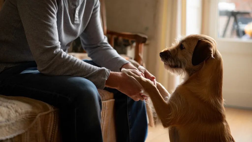 Stress du propriétaire : impact sur l'anxiété et le comportement du chien
