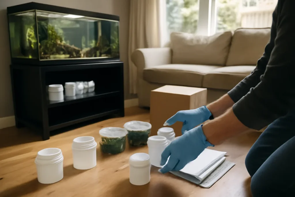 Comment préparer et transporter un aquarium sans stress pour les poissons ?