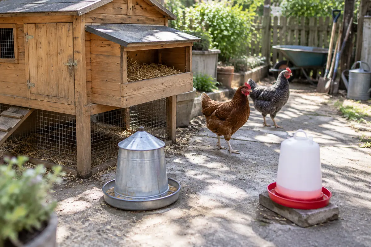 Matériel indispensable pour démarrer un petit ou moyen élevage de poules