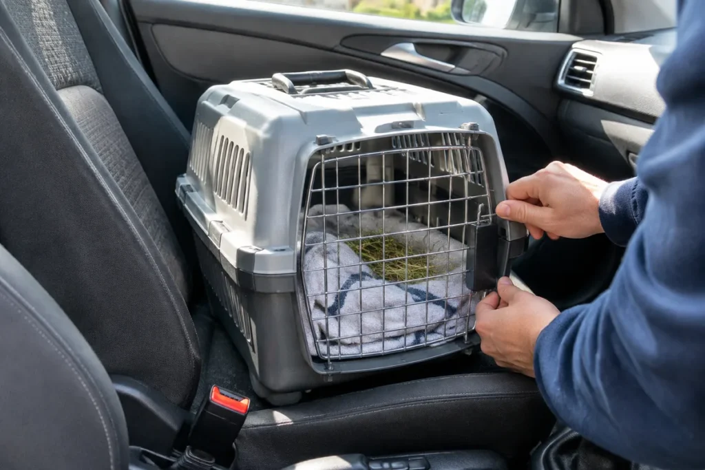 Transporter rongeurs et lapins : règles et conseils pour un trajet sûr